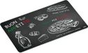 Kesper Ontbijtplankje, Set van 2, Buon Appetito, Melamine, Zwart/Wit/Rood/Groen, Rechthoek, 23.5x14x0.4cm