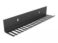 Delock Support de câble 318 x 65 mm pour montage mural noir