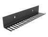 Delock Support de câble 318 x 65 mm pour montage mural noir