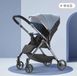 StarTech ALQ1 Kinderwagen - ALQ1 Reisbuggy - Opvouwbaar - Draaibare zitting - Ligpositie - Lichtgewicht design - Linnen - Blauw