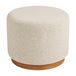 Nest of Nora Nora Sand Ronde poef hocker ø50x41 cm
