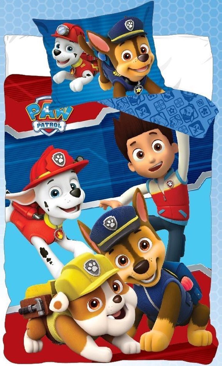 PAW Patrol Dekbedovertrek friends 100x135 cm