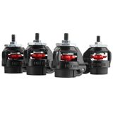 Oplite R8 Supreme Castor Wheel - set van 4 wielen voor R8 FURY racesimulator