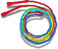 Elevate Rope Professioneel Beaded Springtouw - Verstelbaar - Regenboog