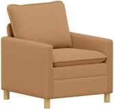 vidaXL Bank Beige 76 x 81 x 87,5 cm Stof