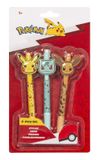 Pokémon 70428 balpen Blauw Intrekbare balpen met klembevestiging 3 stuk(s)