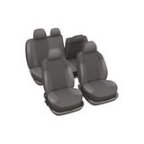 DBS Autostoelhoezen op maat gemaakt voor PICK-UP: VOLKSWAGEN Amarok - dubbele cabine (01/2010-2017)