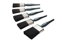 ProDec 5-delige Trade Pro gemengde kwastenset voor een gladde afwerking met emulsie, glans, satijnverf op muren, plafonds, hout en metaal - 2x 1,5, 2x 2 en 1x 3 inch kwasten