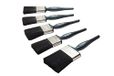 ProDec 5-delige Trade Pro gemengde kwastenset voor een gladde afwerking met emulsie, glans, satijnverf op muren, plafonds, hout en metaal - 2x 1,5, 2x 2 en 1x 3 inch kwasten