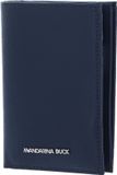 MANDARINA DUCK Mellow Urban Wallet Billfold Kalfsleer Unisex Donkerblauw