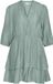 VILA VIKENILA V-NECK 3/4 DRESS/TES Dames Mini jurken Blue Surf