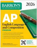 AP Barron's AP English Language and Composition Premium, 2026: Prep Book with 8 Practice Tests + Online Practice