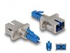 DeLOCK 87944 Glasvezeladapter LC/SC Blauw