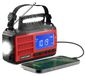Radio d'urgence - Radio à manivelle - Panneau solaire - Banque d'alimentation 10 000 mAh - AM/FM et NOAA