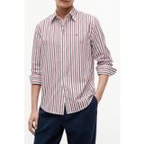 Tommy Hilfiger Flex Poplin Seasonal Medium Red/multistripe Maat: L