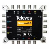 Televes 714905 multischakelaar voor satelliet 5 ingang(en) 10 uitgang(en)