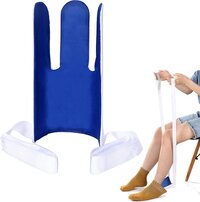 ComfiCare® Sokaantrekker ONE-SIZE - Blauw - badstof - 25 cm