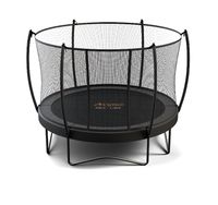 Avyna Pro-Line ronde trampoline met veiligheidsnet - luxe - grijs