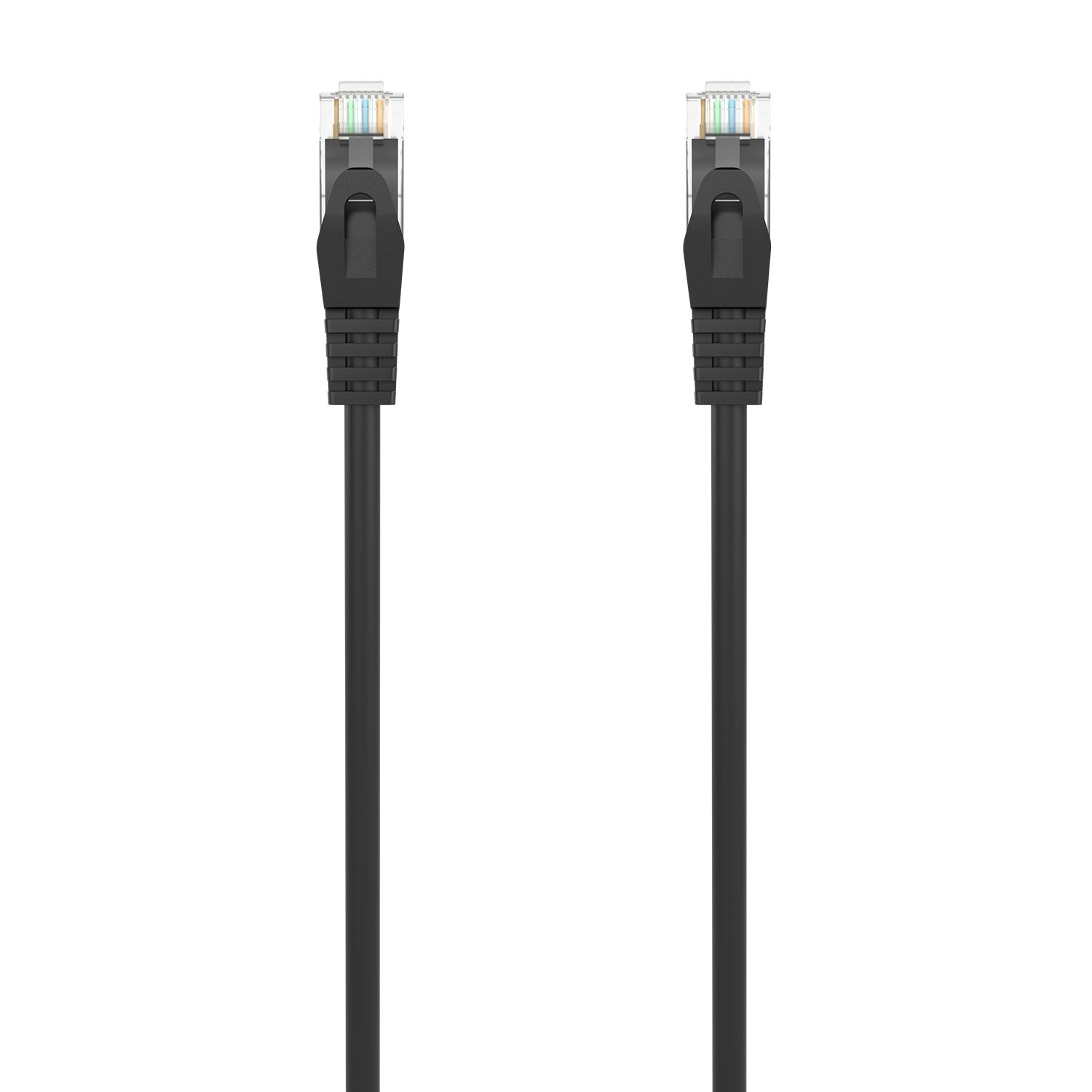 AISENS A145-0587 Netwerkkabel Zwart 1 m Cat6a U/UTP (UTP) Rond