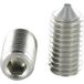 Vis métaux inox A2 sans tête six pans creux (STHC) clé de 3 HC3 M6x6 bout pointeau - 400 pièces