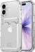 Selected by GSMpunt.nl Transparant Hoesje met Pasjeshouder Geschikt voor iPhone 17 | Back Cover Dun TPU | Schokbestendig | Ultra Dun | Kaarthouder Achterkant | Shockproof | Doorzichtig