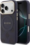 Guess Telefoonhoesje voor iPhone 17 Pro - MagSafe geschikt - Blauw