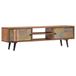 vidaXL TV meubel & entertainment center 140x30x40 cm massief acaciahout