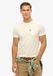 Superdry Classic Essential Pocket T-shirt Heren Bone White M