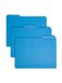 Smead File Folders 1/3 Cut Letter Sky Blue (100)