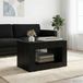 Maison Exclusive - Table basse, aspect chêne noir, 80,5 x 50 x 50 cm