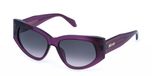 Just Cavalli SJC169 Viola trasparente lucido 57/16/140 WOMAN Zonnebrillen