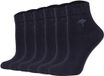 JOOP! Sokken Women Gestreept Enkelsokken 6 paar Katoen/Polyamide/Elastaan Donkerblauw 35-38