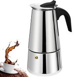 Solidchoice - Cafetière moka 12 tasses en acier inoxydable pour la maison et le camping
