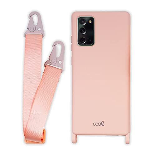 COOL SMARTPHONES & TABLETS ACCESSORIES Cool beschermhoes voor Samsung N980 Galaxy Note 20, roze band