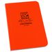 Rite in the Rain Soft Cover Book OR54, 3 1/2" x 5", Orange