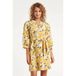 Smashed Lemon Zomerjurk met Print - Geel