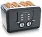 Arendo Toaster BREAKFAST X2