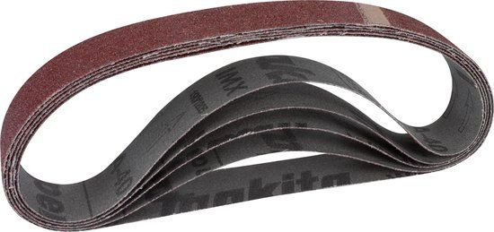 Makita P-36697 Schuurband - 30 x 533mm - K80 - 5 stuks