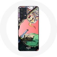Maniacase Tasje voor Samsung Galaxy A13 5G Yamato Et Zoro One Piece Anime Poster