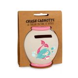 Originele spaarpot voor kinderen, gepersonaliseerde spaarpot, zeemeermin om te breken, kinderdecoratie, speels sparen