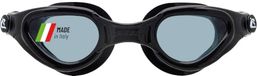 CRESSI Rechter bril zwart/gerookte lens - volwassen bril voor zwemmen, zwembad en watersport, anti-condens 100% anti-uv, zwart/gerookte lens, eenheidsmaat