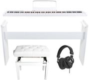 Fazley Digitale piano 88 toetsen - incl. sustainpedaal - Met gratis lessen FSP-200-W