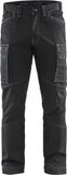Blåkläder Service Werkbroek Denim Stretch Zwart - Maat 54