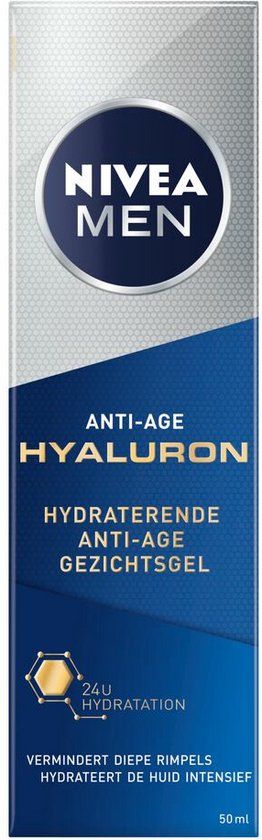 NIVEA MEN Hyaluron Hydraterende Anti-Age Gezichtsgel - 50ml