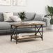 vidaXL Salontafel Oud hout 80 x 45 x 45.5 cm Bewerkt hout