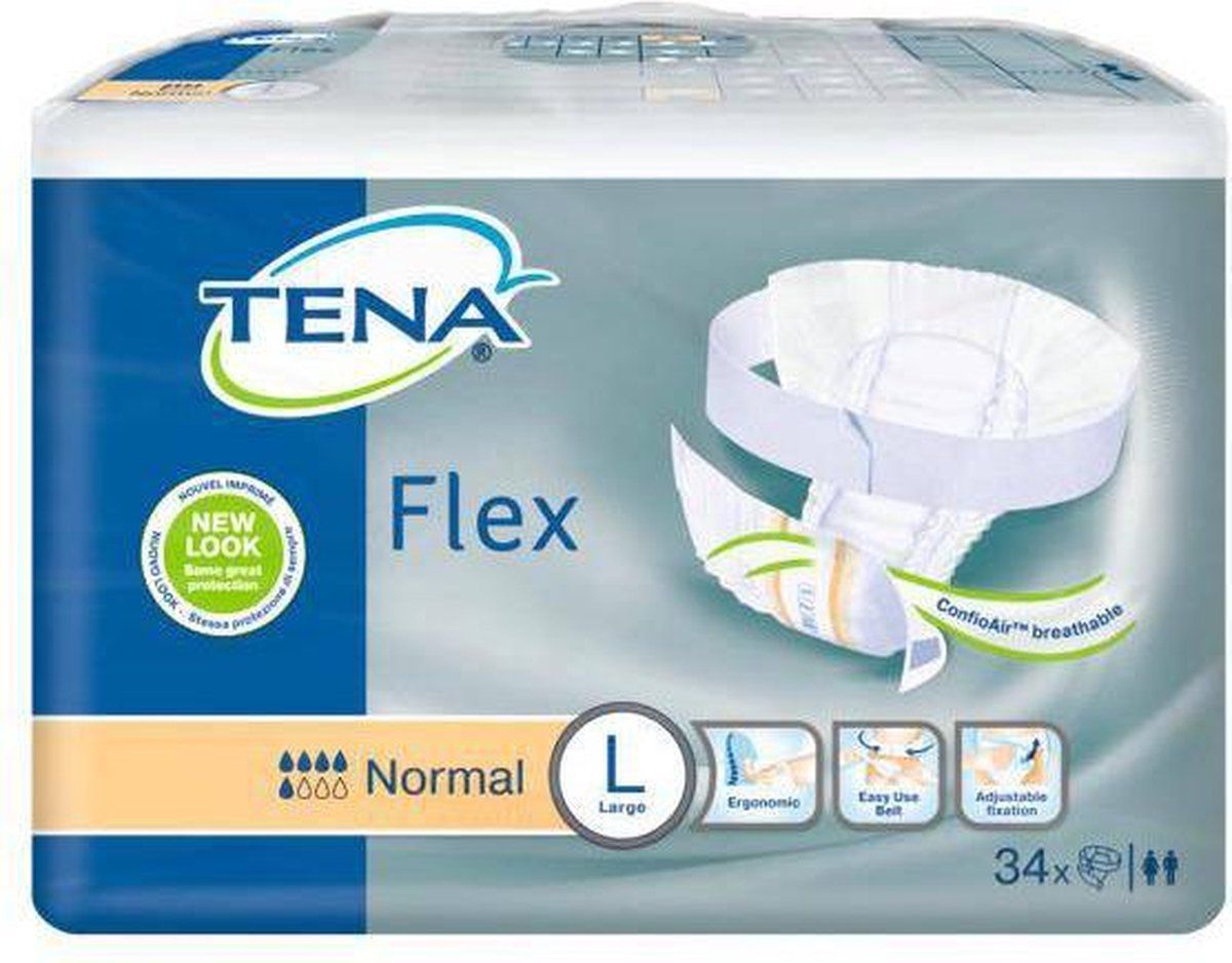 Tena ProSkin Flex Normal Maat L - 7322540769852