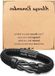 ZenithVibe Bracelet en cuir pour homme avec boîte - Cadeau personnalisé pour lui, père, fils, frère