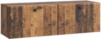 vidaXL Wandmontage TV-kast 98 x 31 x 30 cm Oud hout Bewerkt hout