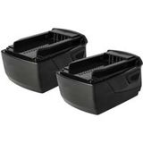 Hilti 2x Batterie Remplacement Pour Hilti B22/2.6 B22/3.3, B22/5.2, B22/8.0 Pour Outil Électrique (4000 mAh, Li-ion, 21,6 V)