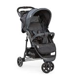 Hauck Citi Neo 2 kinderwagen met drie wielen, tot 25 kg/opvouwbaar met één hand/lichtgewicht - 7,5 kg/bekerhouder inbegrepen/ligpositie voor baby's vanaf de geboorte/grote mand/grijs